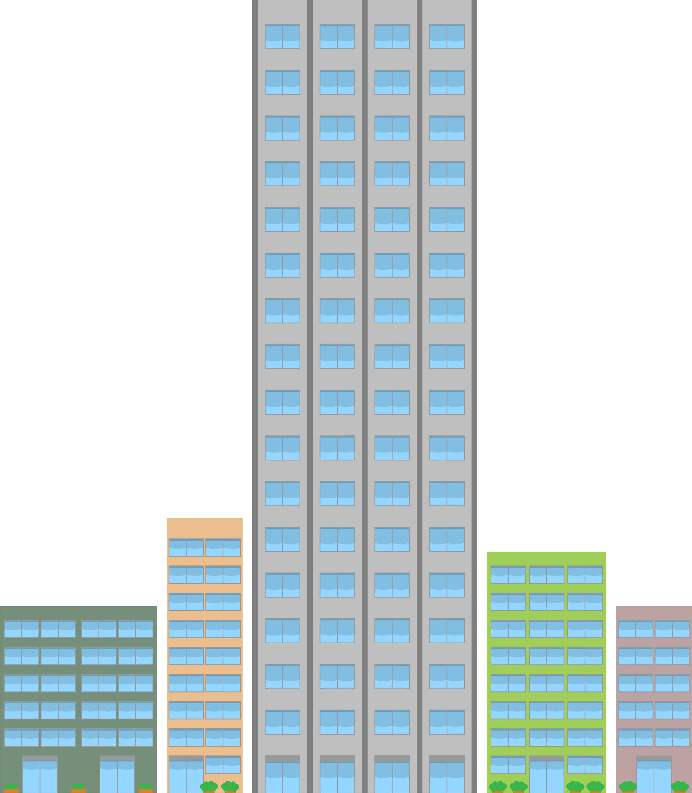 ビルのイラスト